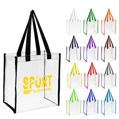 Clear Stadium Tote Bag